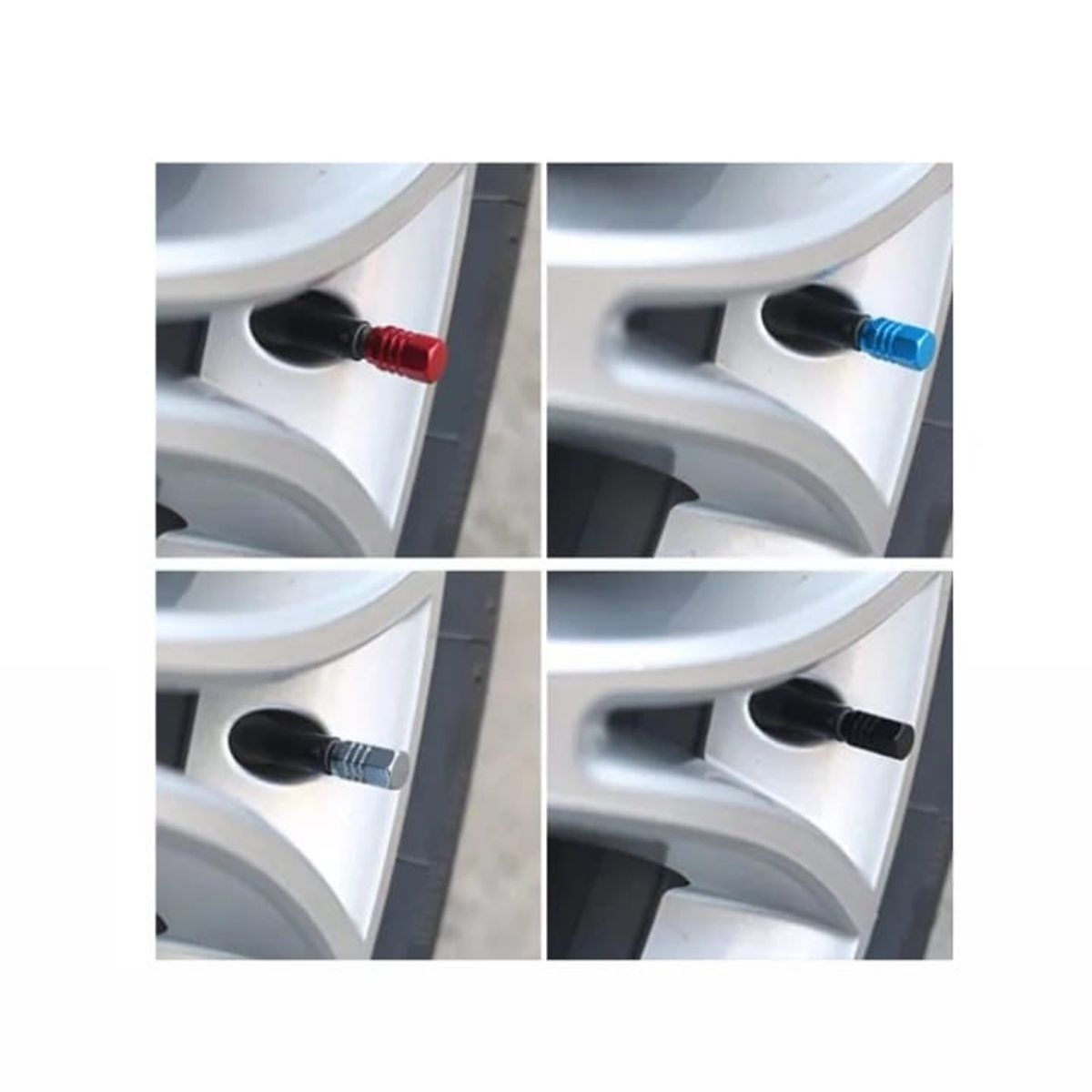 GENERICO - Tapa De Valvula Universal Auto Moto Colores