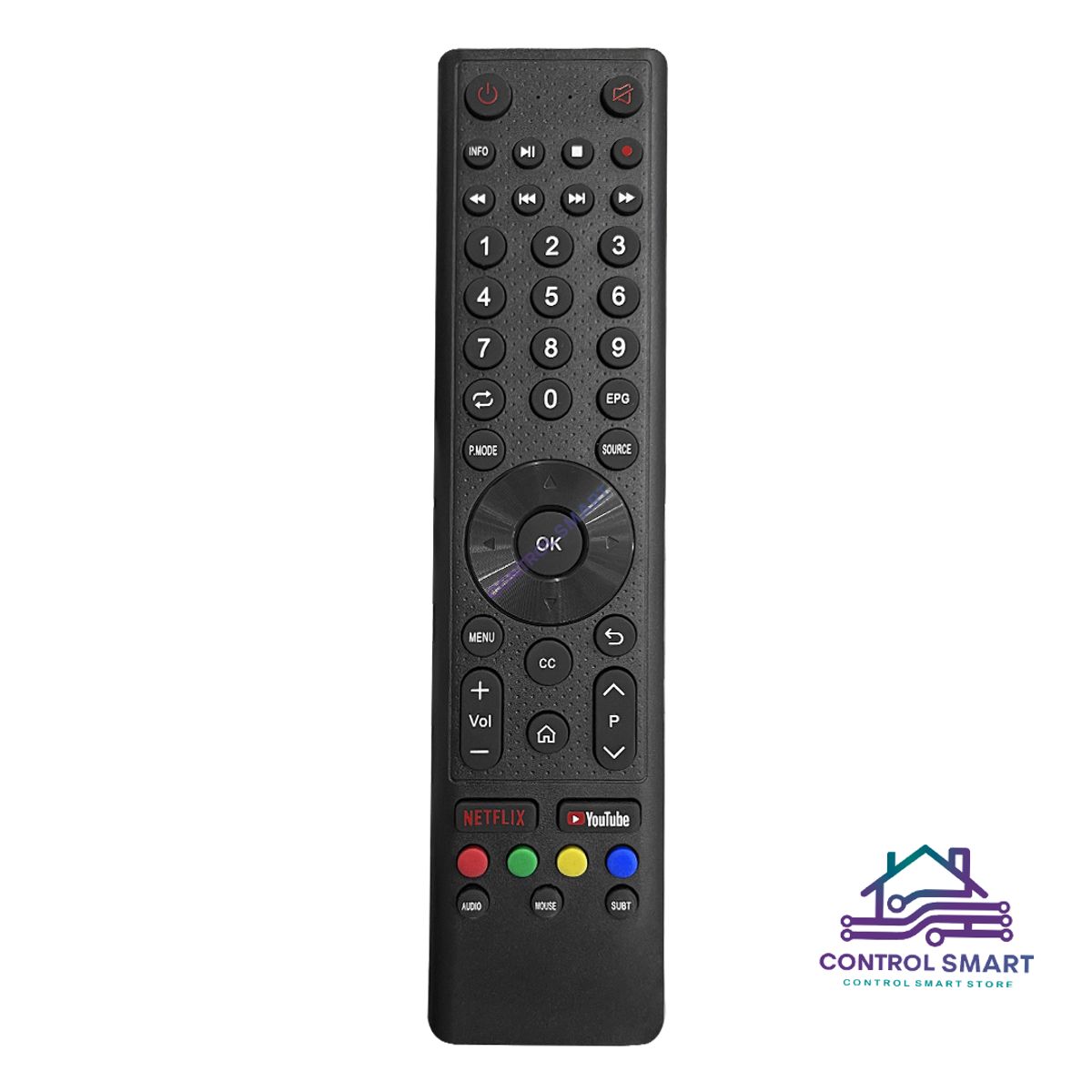 GENERICO - Control Remoto Para Smart Tv Daewoo Nuevo Modelo