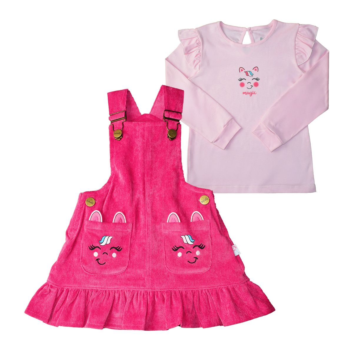 BEBELU - Conjunto Babycord Carlita Para Niña Bebelú