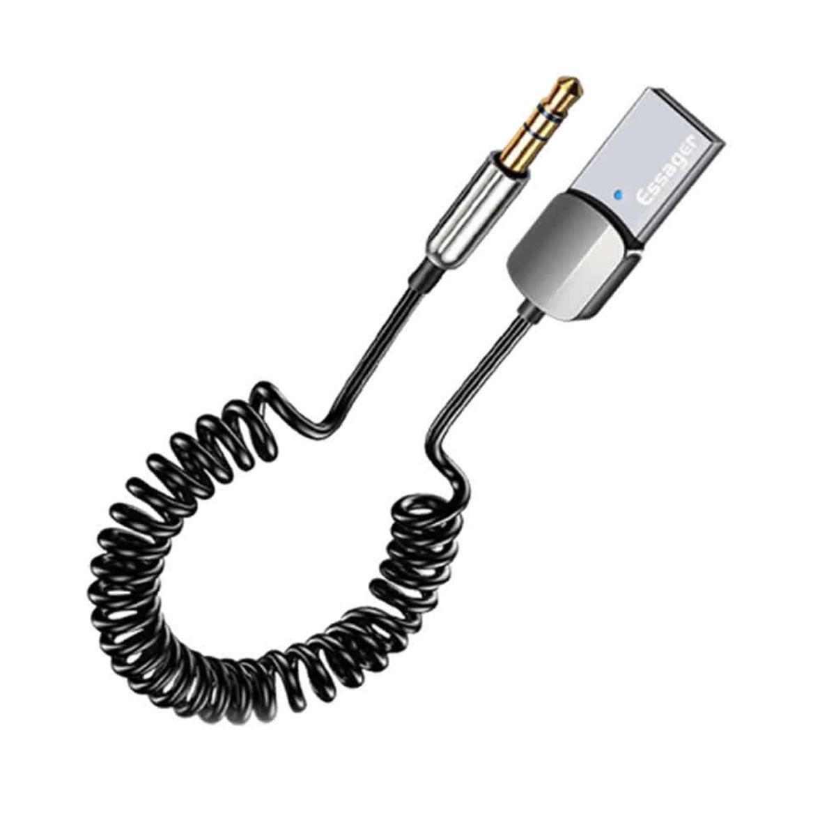 ESSAGER - Receptor inalámbrico Bluetooth 5.0 manos libres altavoz de coche