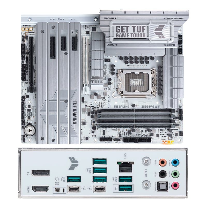 ASUS - Motherboard ASUS TUF GAMING Z890-PRO WIFI LGA 1851 HDMI DP ATX