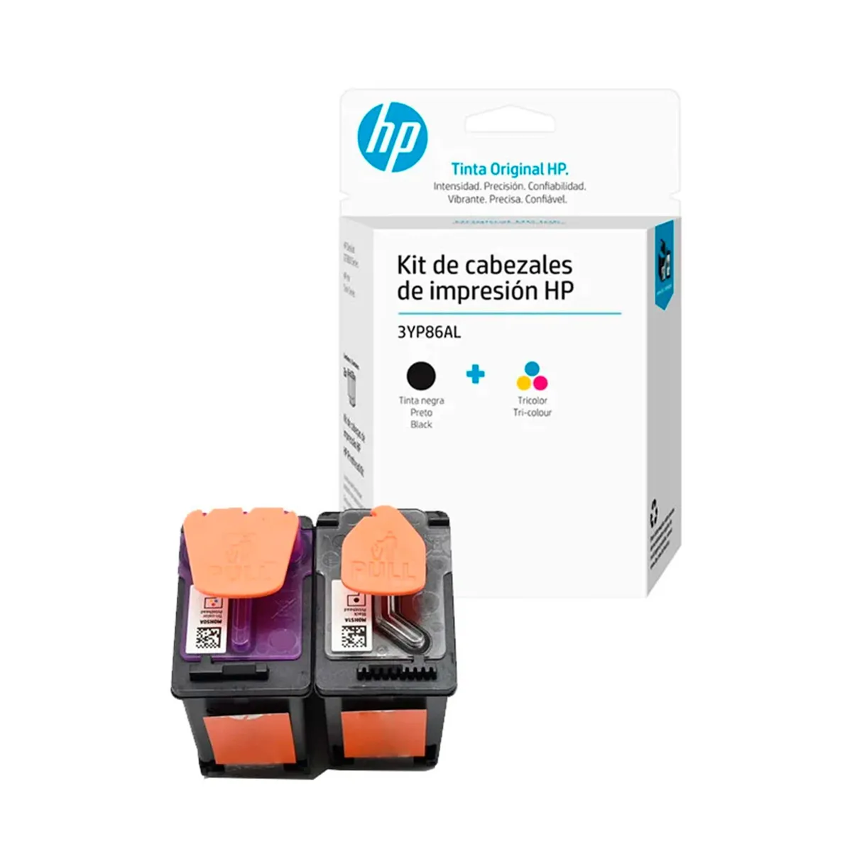 HP - KIT DE CABEZAL HP NEGRO + TRICOLOR PARA HP 315 415 5820 PN 3YP86AL