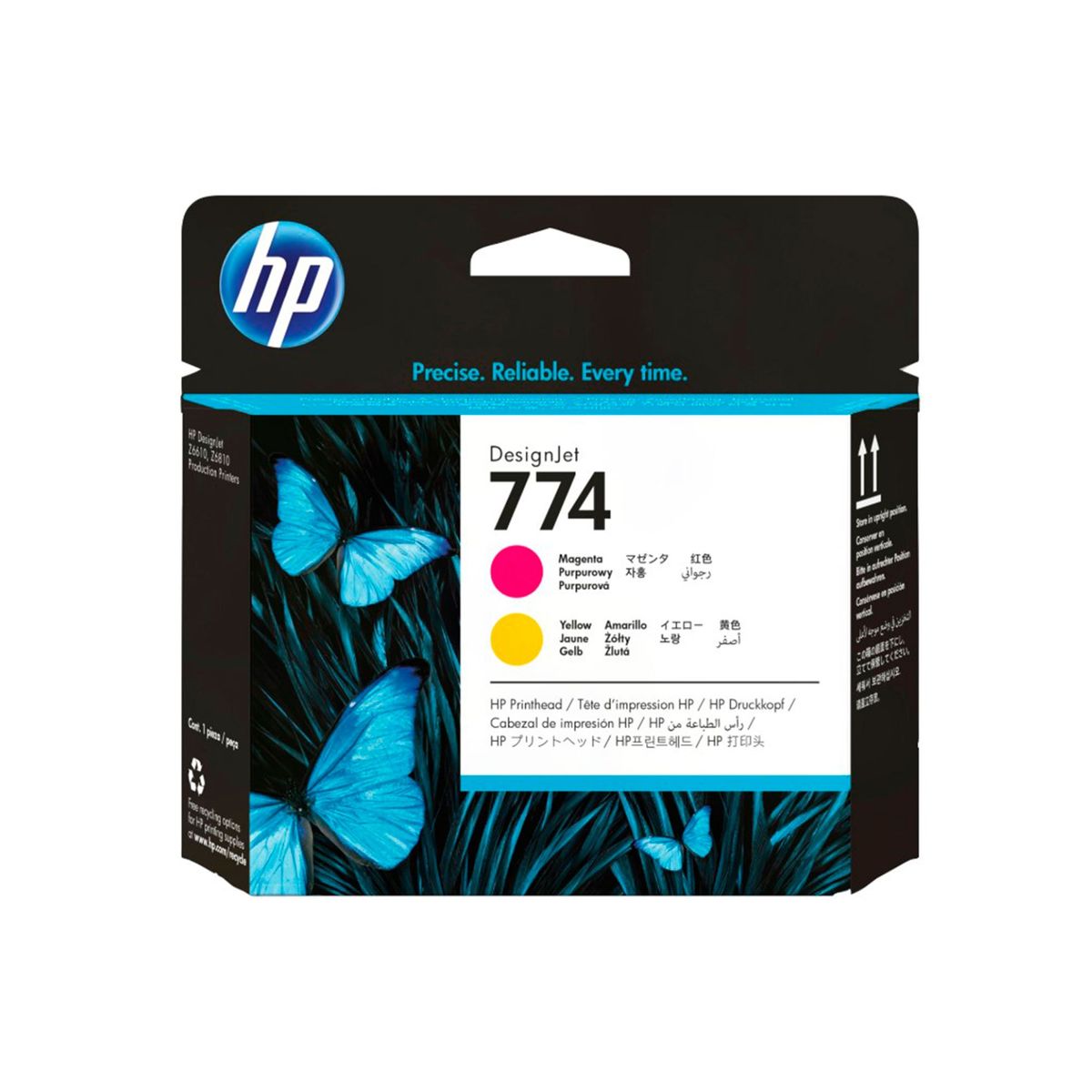 HP - CABEZAL HP 774 MAGENTA-AMARILLO 2K PAG Z6810 PN P2V99A