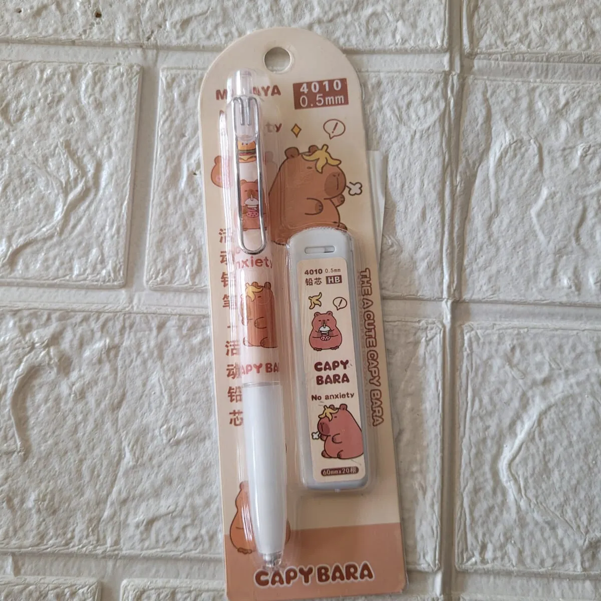 GENERICO - Portaminas capibara + minas 05mm