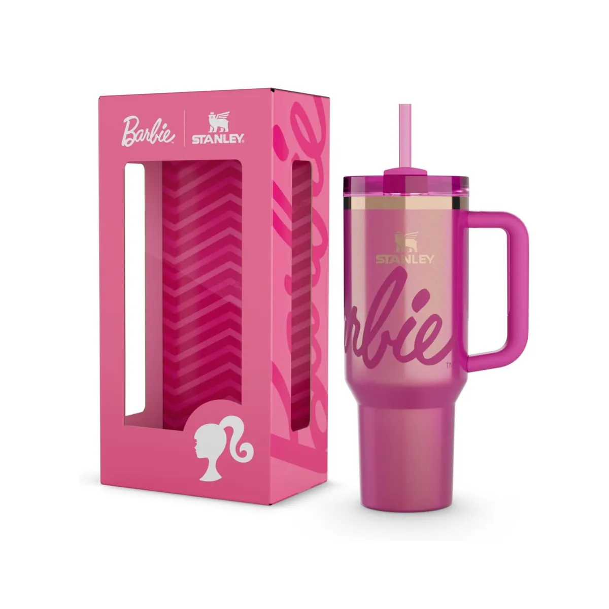 Stanley x Barbie™ Icon Quencher H2O FlowState Tumbler 40 oz, marca STANLEY - Foto Principal