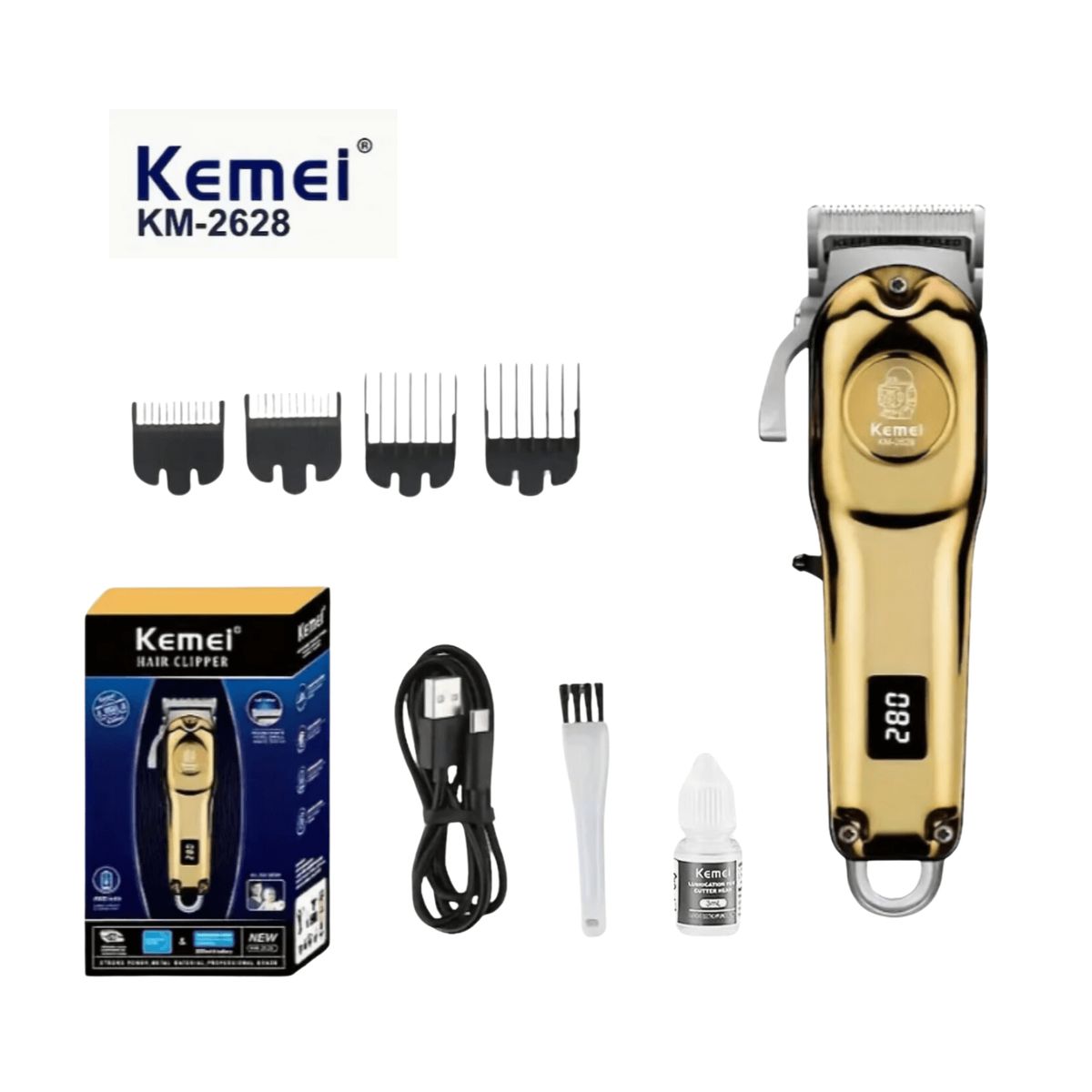 KEMEI - Maquina de Corte de Cabello Profesional KEMEI