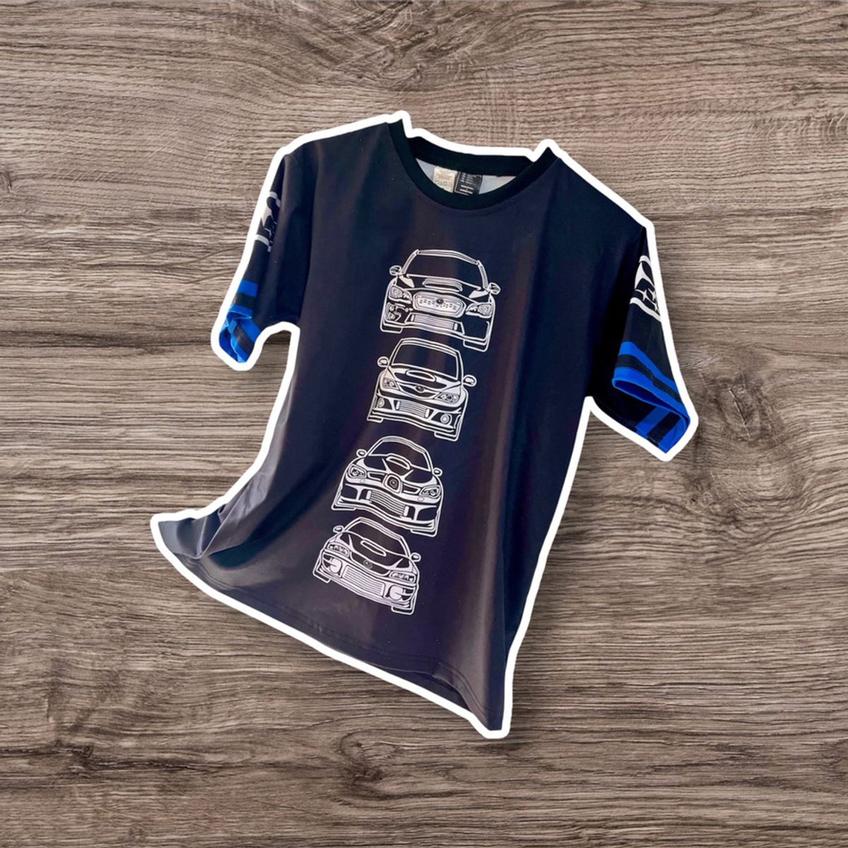 GENERICO - Polo Subaru Impreza Evo Camiseta WRX Rally WRC