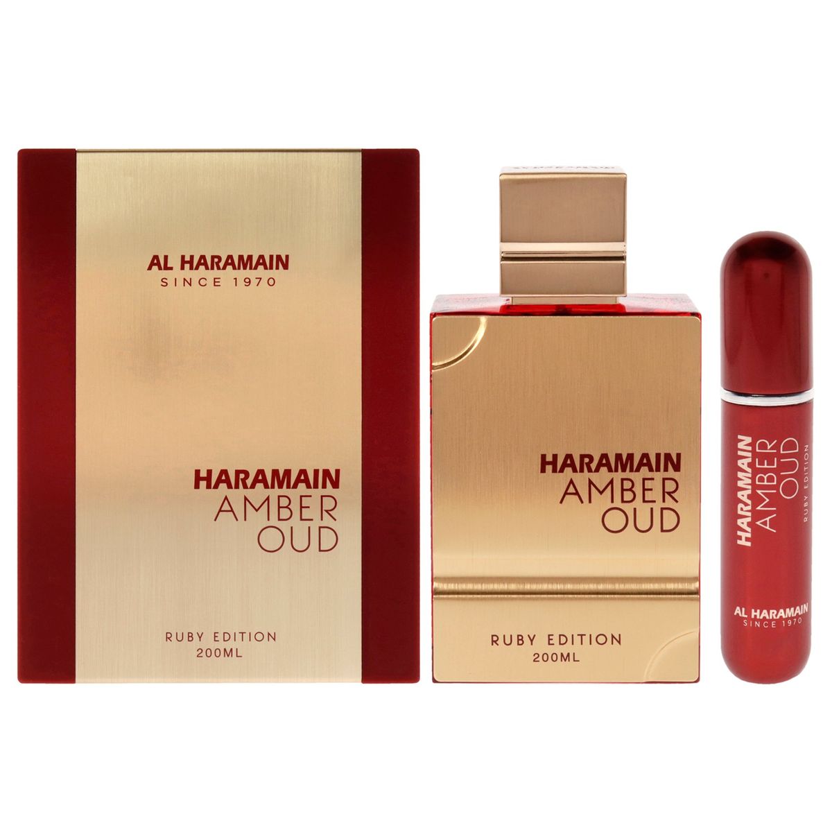 AL HARAMAIN - Amber Oud - Ruby Edition 200ml Al Haramain