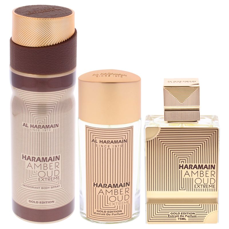AL HARAMAIN - Amber Oud - Gold Edition Extreme 3Pc Gift Set Al Haramain