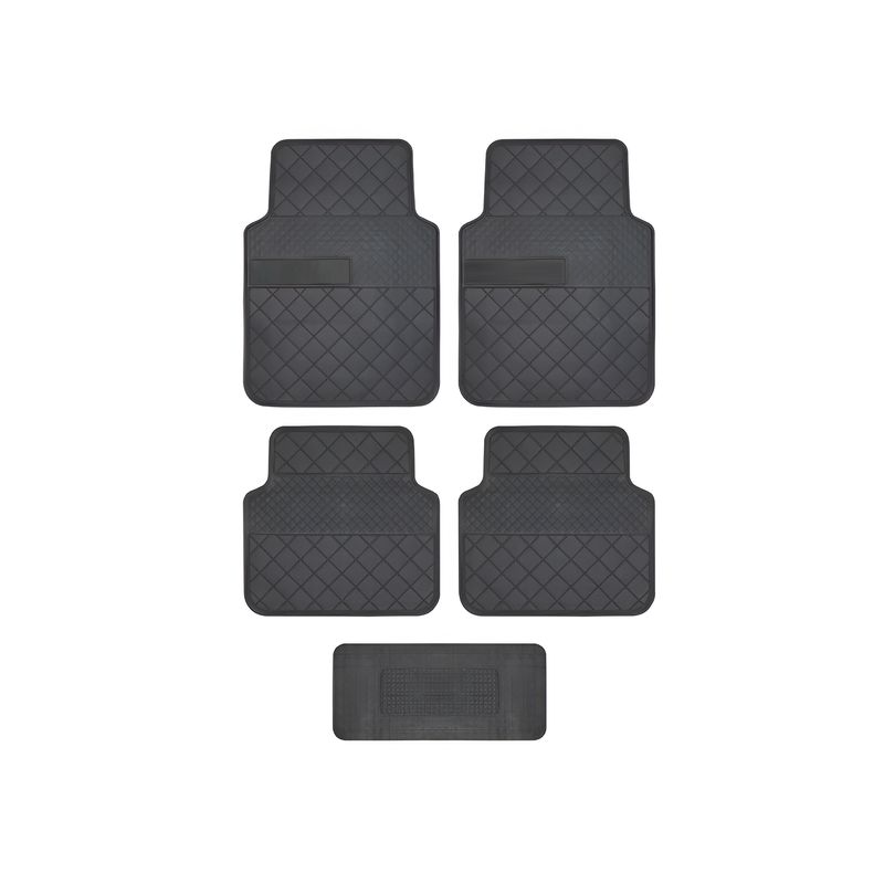 JET - PISO DE JEBE TOYOTA Negro  5PCS