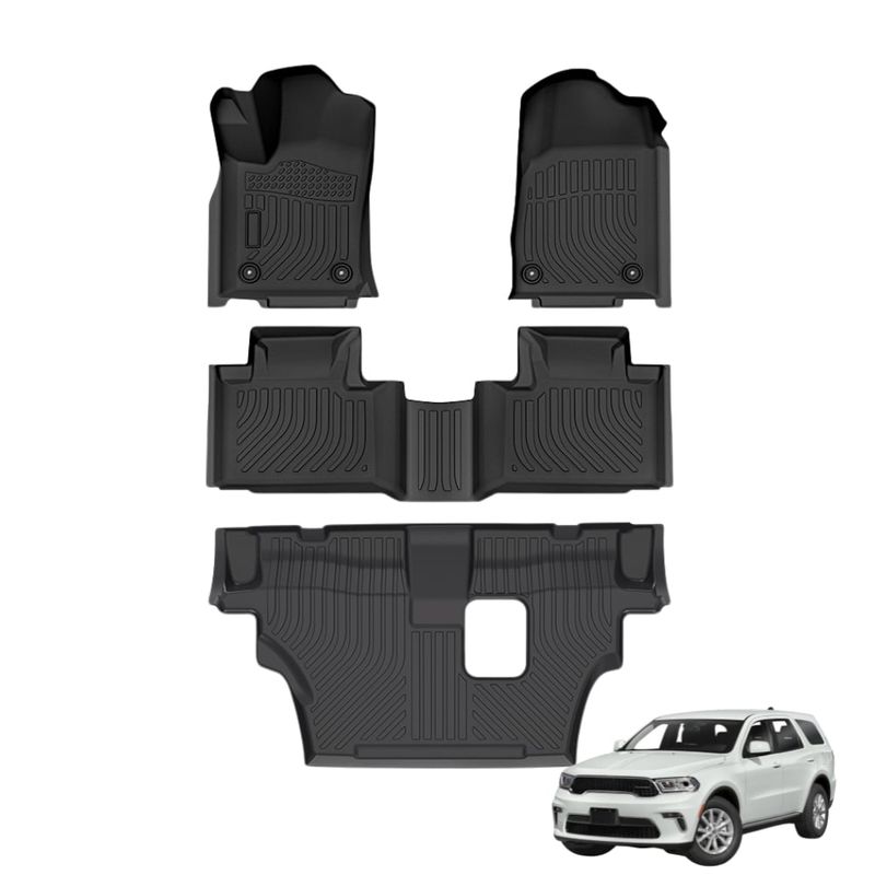 GENERICO - PROTECTOR  PISO 5D TPE DODGE DURANGO 2011-2023 3 FILAS