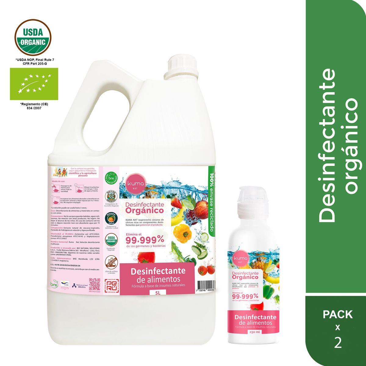 GENERICO - Pack Kuma Nat Alimentos