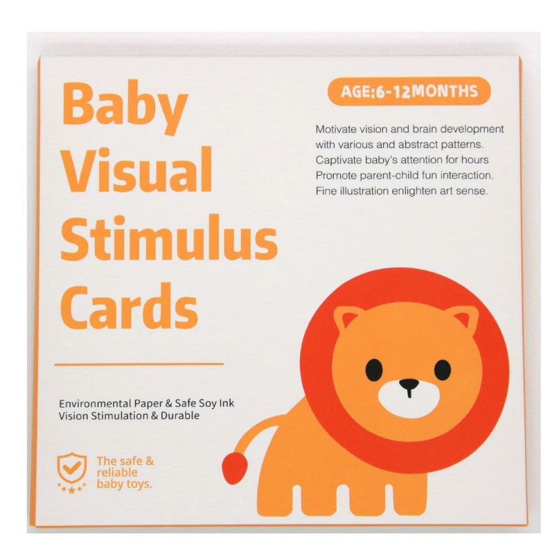 GENERICO - Cartas Estimulación Visual 6-12meses Modelo 3