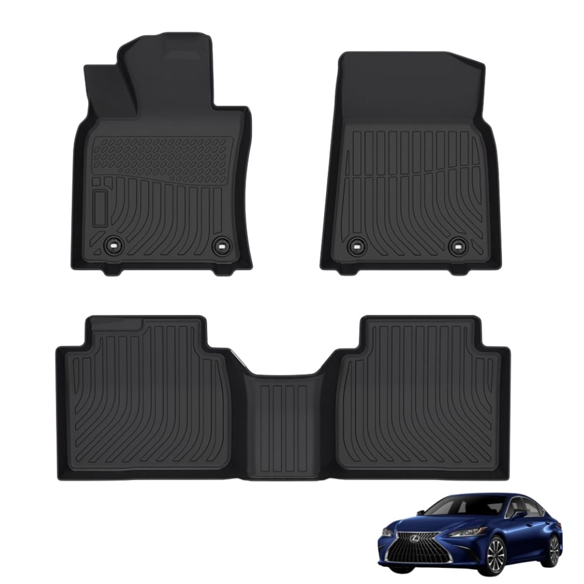 GENERICO - PROTECTOR  PISO 5D TPE  LEXUS ES 2019-2024