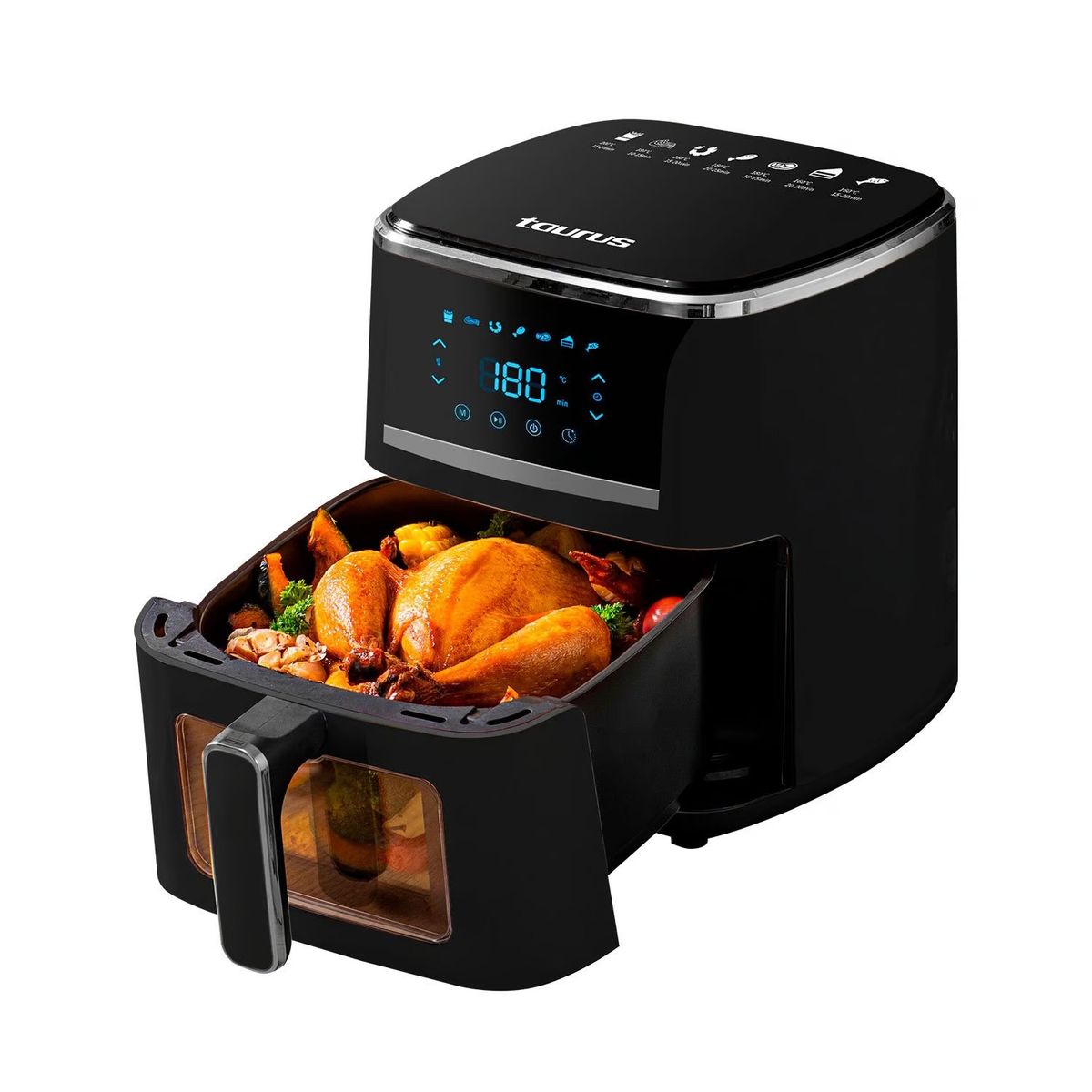 TAURUS - Freidora De Aire Taurus 5 Lts Mod. Silver Fryer