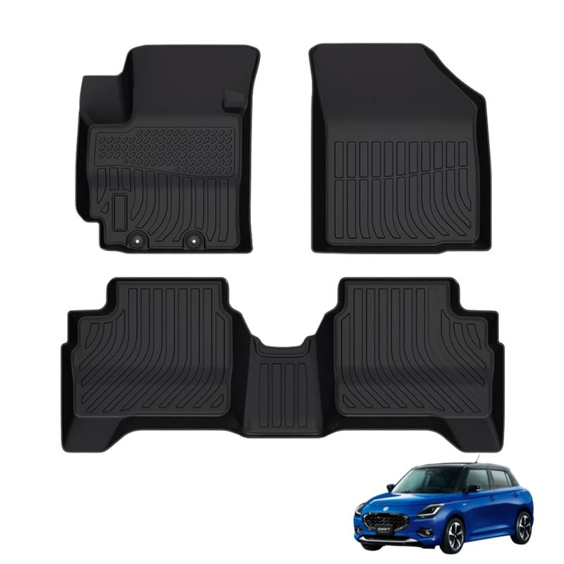 GENERICO - PROTECTOR  PISO 5D TPE  SUZUKI SWIFT 2019-2024