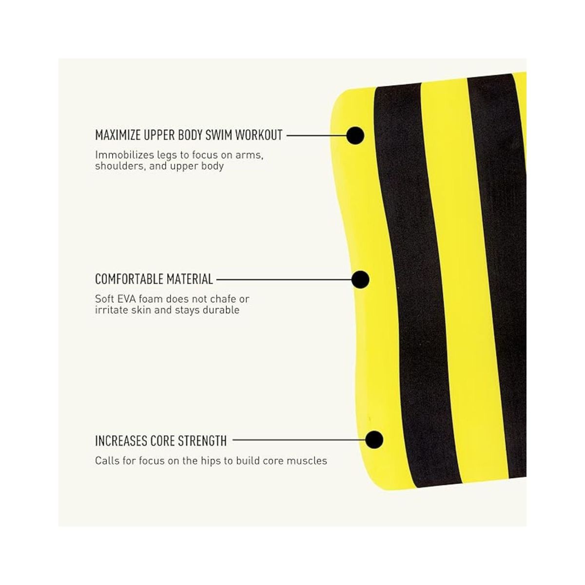 FINIS - Pullbuoy Adulto Finis Foam Amarillo