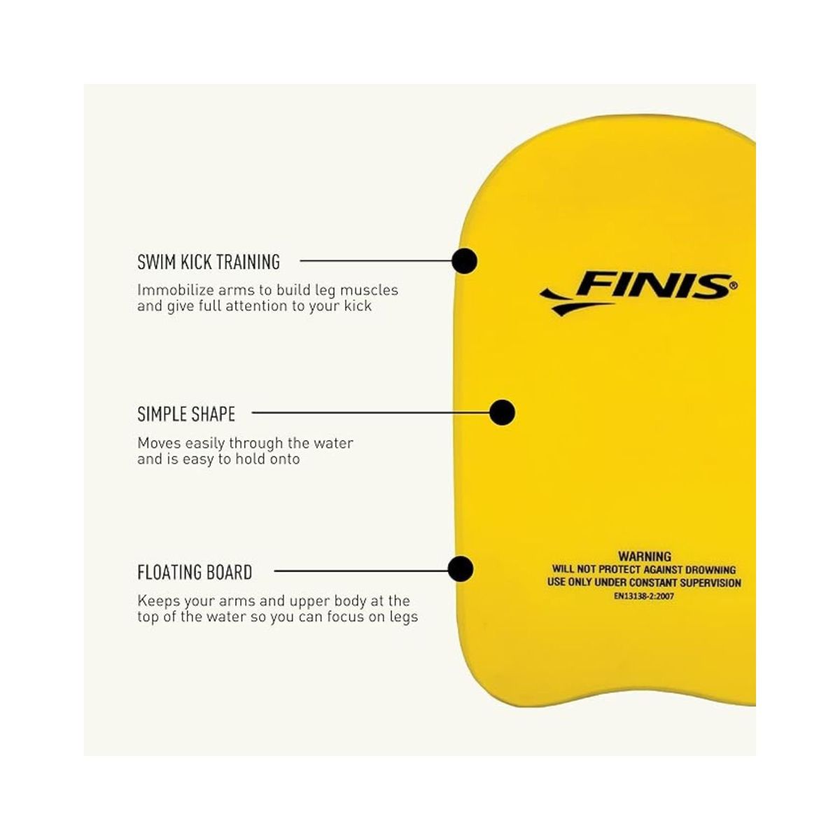 FINIS - Tabla de Natacion Finis Kickboard Foam adulto