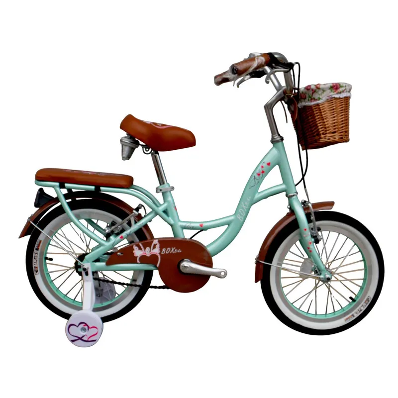 BOX BIKE - Bicicleta Box Vintage Aro 16 - Verde