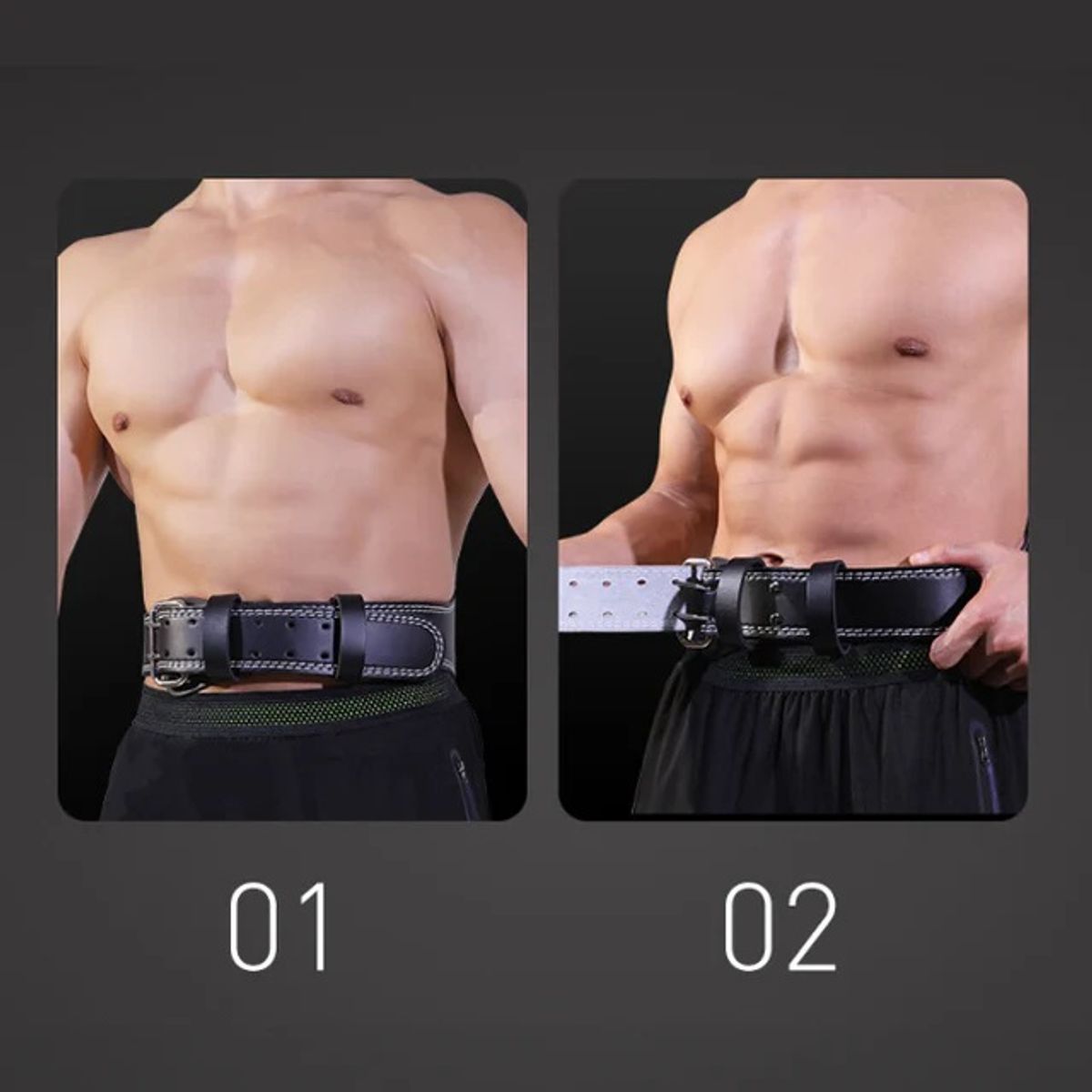 PROIRON - Cinturón de levantamiento de pesas o Powerlifting L