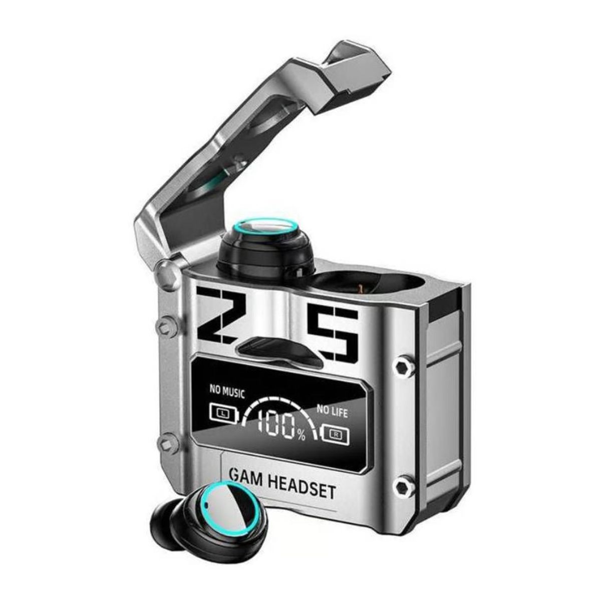 TWS - Audífonos TWS M25 Bluetooth Táctil Con Pantalla Digital