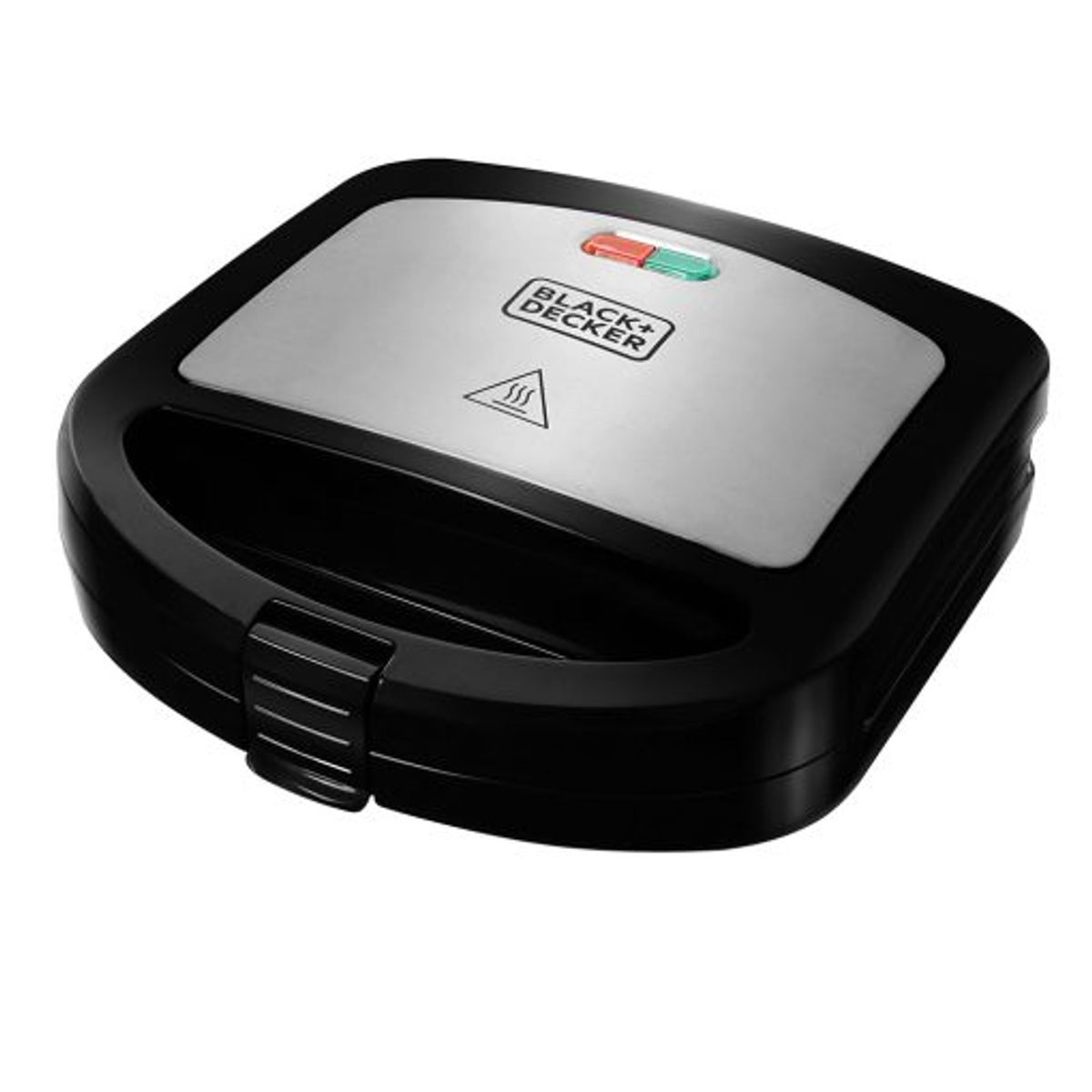 BLACK+DECKER - Sandwichera de Placas profundas Black & Decker Negro