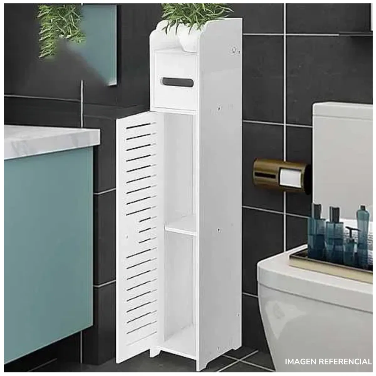 INSPIRA MARKET - Organizador Estante de Baño Armario Multiusos