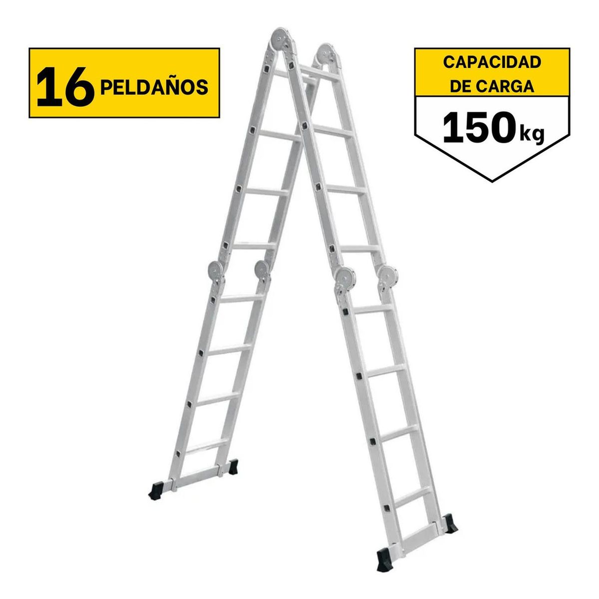 C&A - Escalera multiposicion 16 peldaños C&A