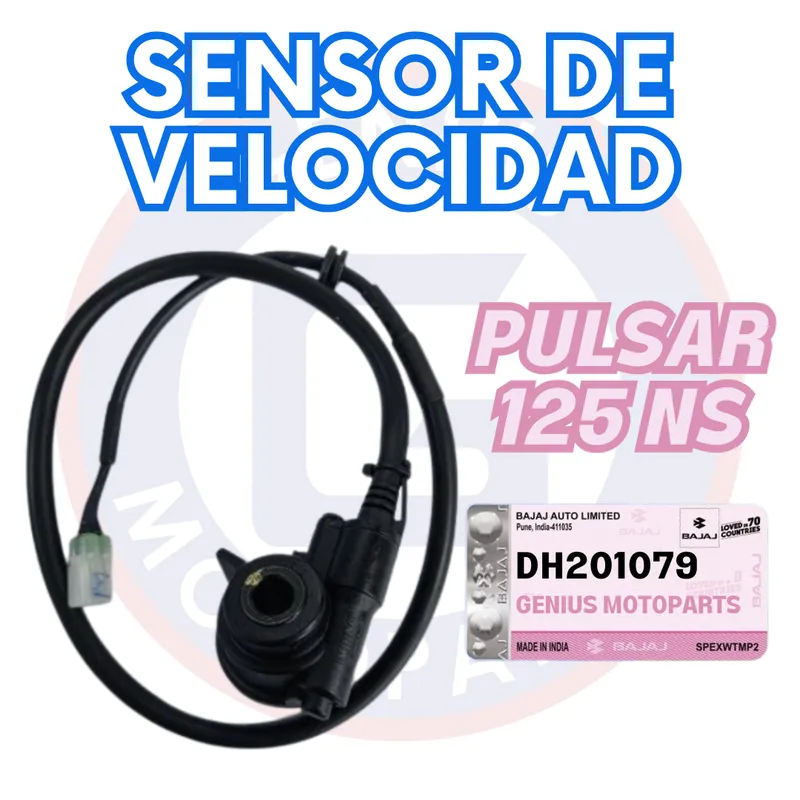 BAJAJ - SENSOR DE VELOCIDAD CON CABLE PULSAR 125 NS