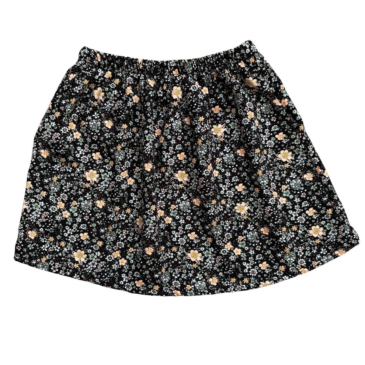 RED CARROT - Falda negra con flores