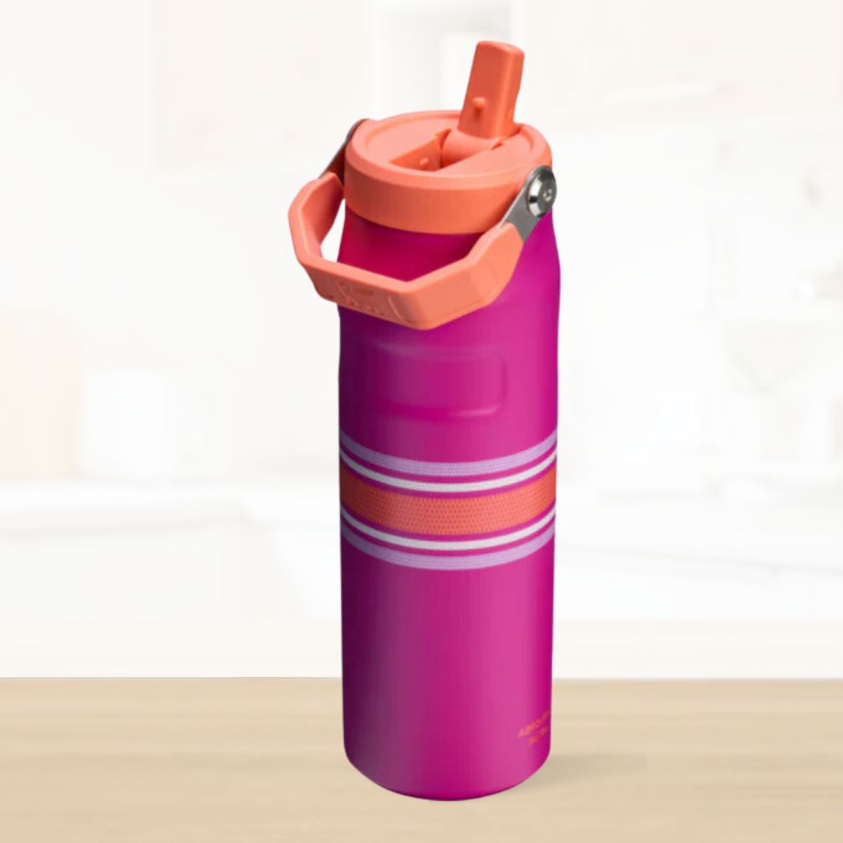 STANLEY - Tomatodo Termica Flip Straw Lid Fuchsia Mesh Stanley 710 Ml