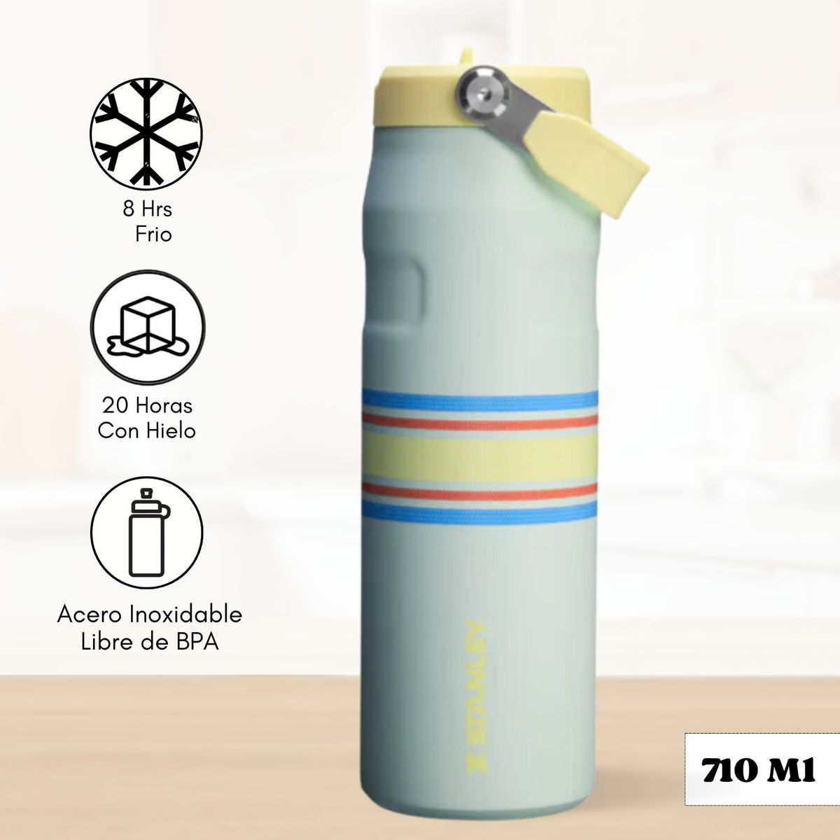 STANLEY - Tomatodo Termica Flip Straw Lid Mist Mesh Stanley 710 Ml