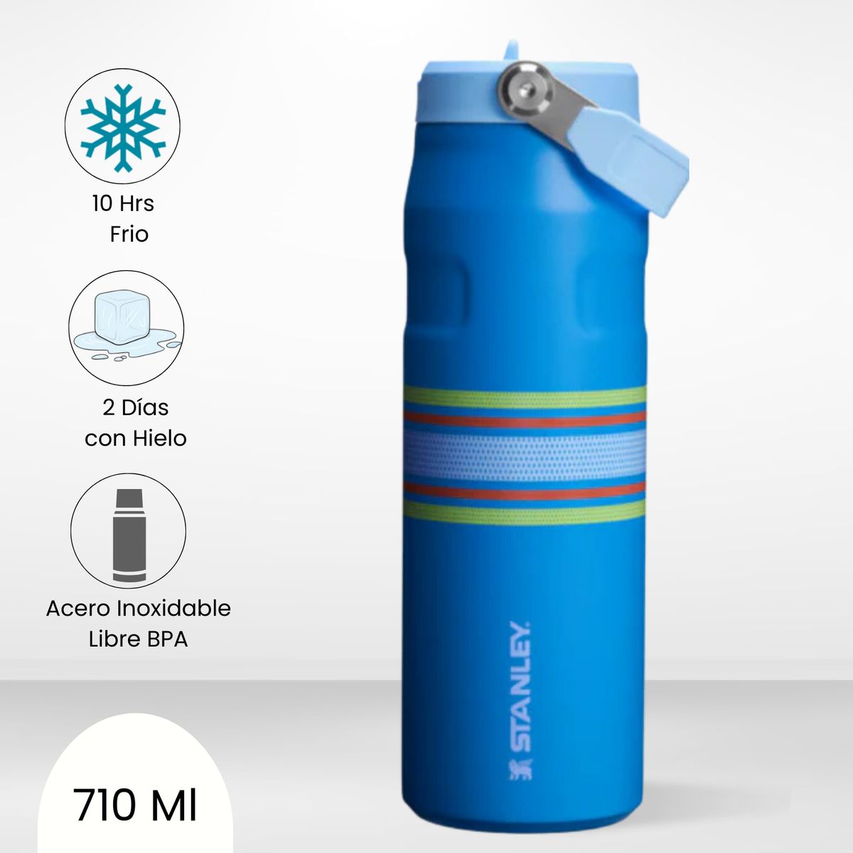 STANLEY - Tomatodo Termica Flip Straw Lid Azure Mesh Stanley 710 Ml