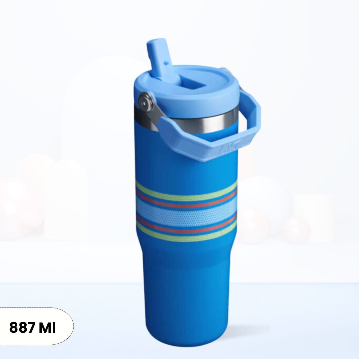 STANLEY - Flip Straw Tumbler Azure Mesh Stanley 887ml