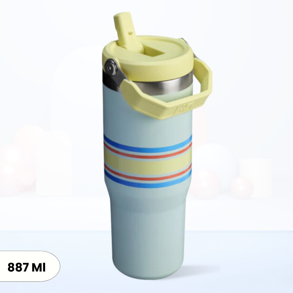 STANLEY - Flip Straw Tumbler Mist Stripe Mesh Stanley 887ml