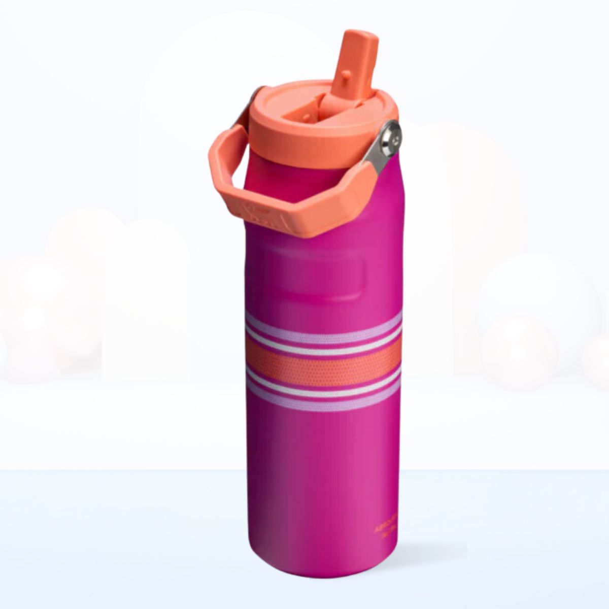 STANLEY - Tomatodo Termica Flip Straw Lid Fuchsia Mesh Stanley 710 Ml