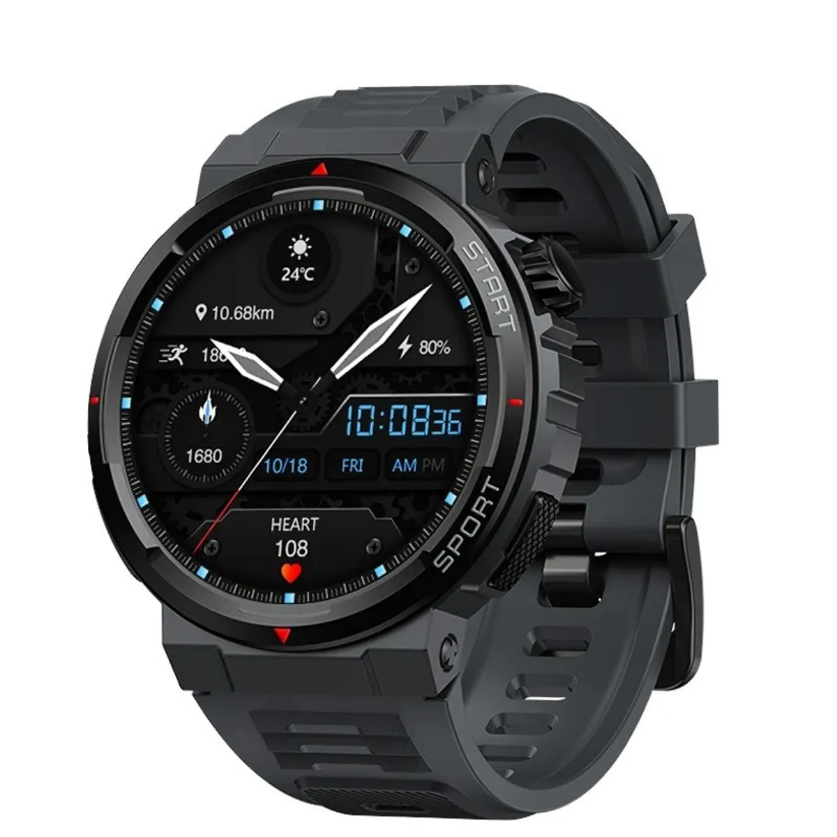 ZEBLAZE - Smartwatch ZEBLAZE Ares 3 Plus Negro