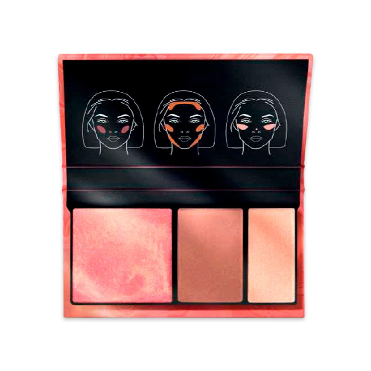 AVON - Ultra Color Paleta Facial 3 En 1 Rubor / Efecto Bronceado / Iluminador