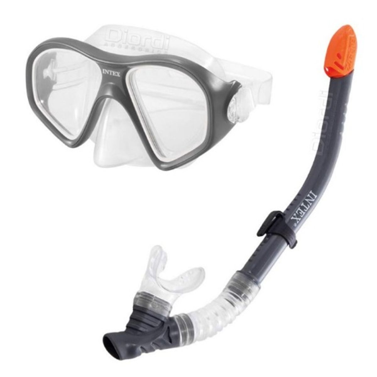 GENERICO - BUCEO PISCINA MAR - GAFAS Y SNORKEL INTEX