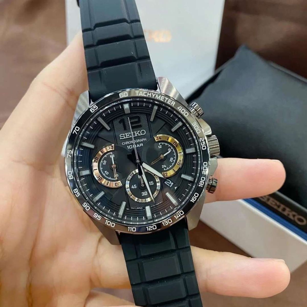 SEIKO - SEIKO CHRONOGRAPH SSB349P1