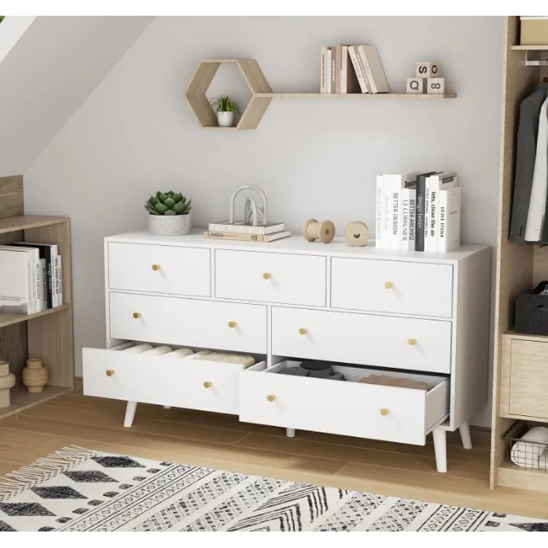 NACION MUEBLES - Cómoda Ari color blanco NM