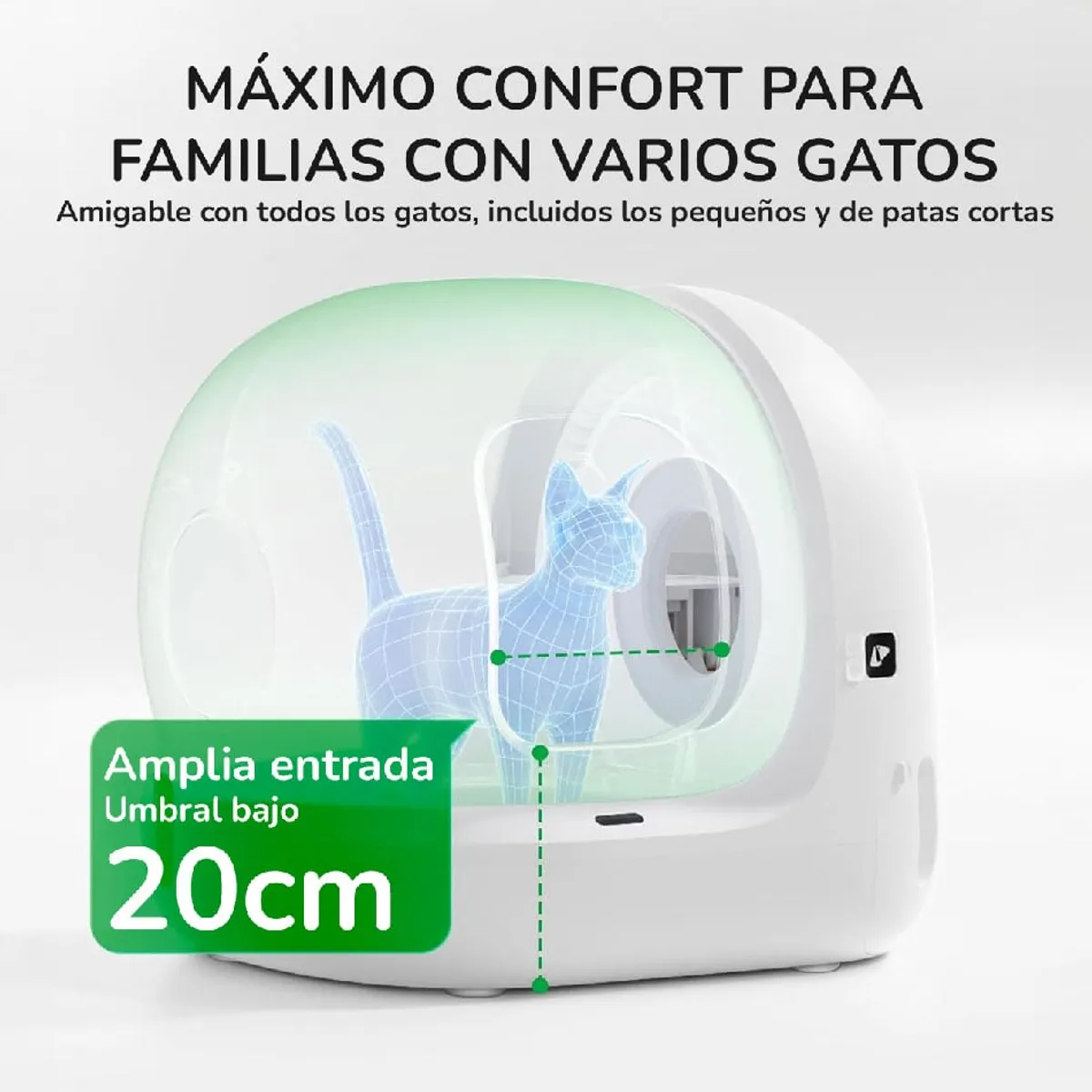 PETKIT - Arenero automático PETKIT PuraMax 2