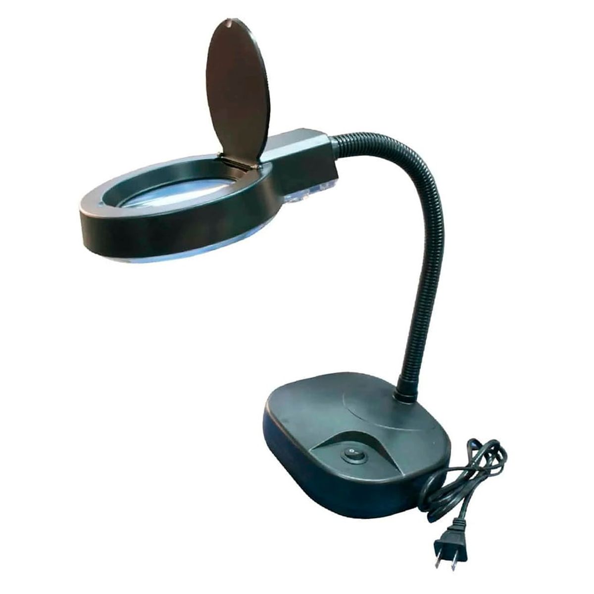 TAKEMA - Lámpara LED con LUPA De Mesa Ajustable Portátil TAKEMA