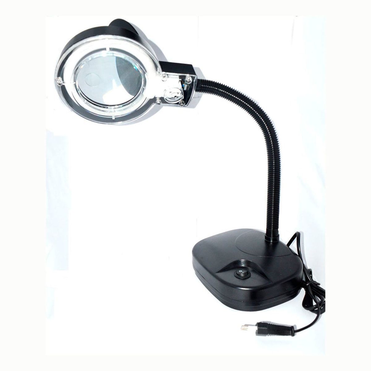 TAKEMA - Lámpara LED con LUPA De Mesa Ajustable Portátil TAKEMA