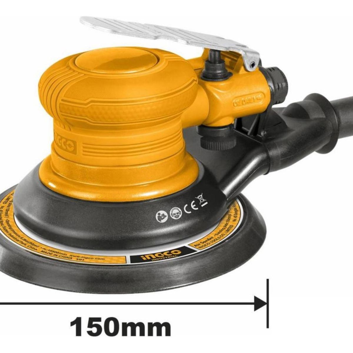 INGCO - Lijadora neumatica roto orbital 6 Ingco