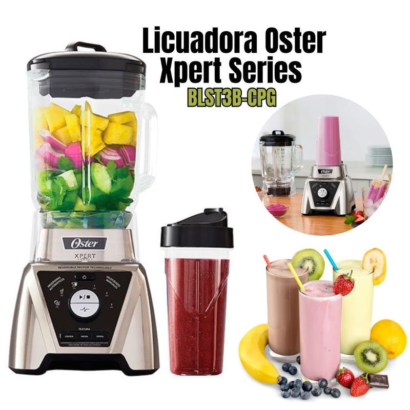 OSTER - Licuadora Oster Expert con vaso blendN GO BLST3B-CPG