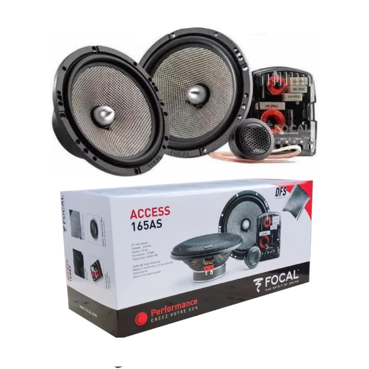 JET - Set De Componente Focal Acces Pro 65Pulg