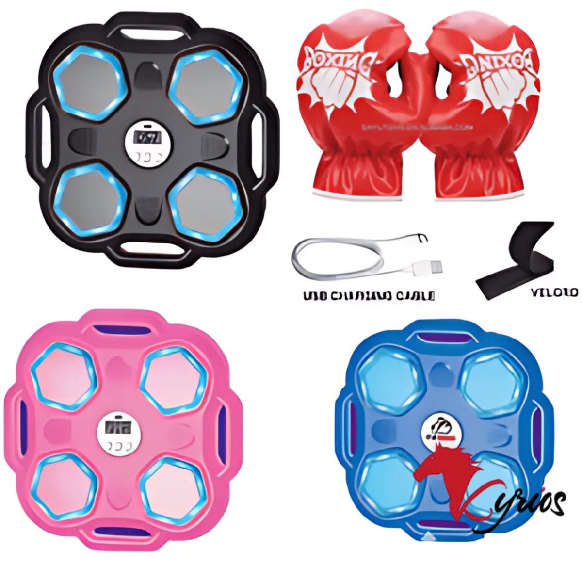 NO LOGO - Boxing Target Tablero Musical Para Niños