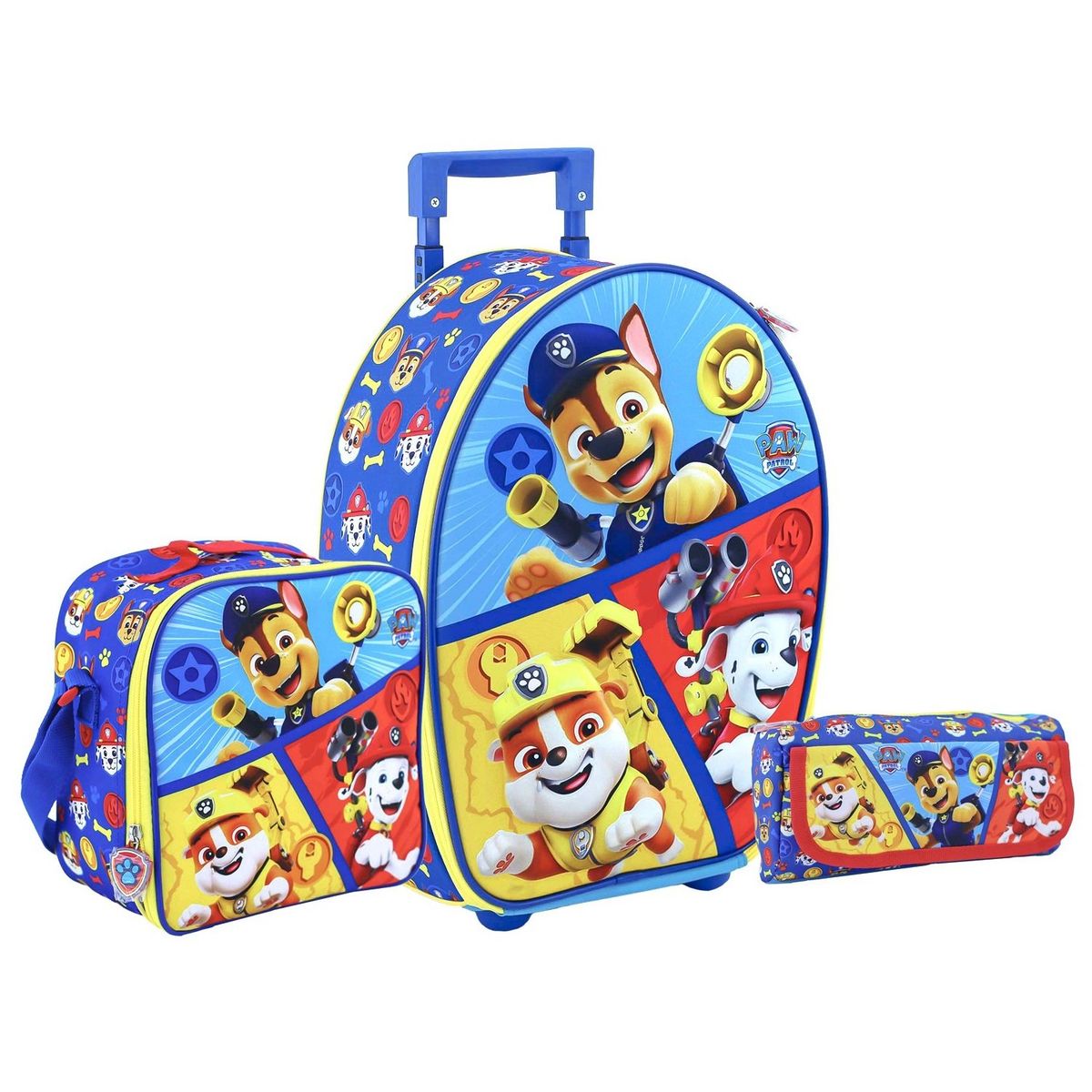 SCOOL - Set PAW PATROL Ranger Maleta-Lonchera-Cartuchera Scool.-