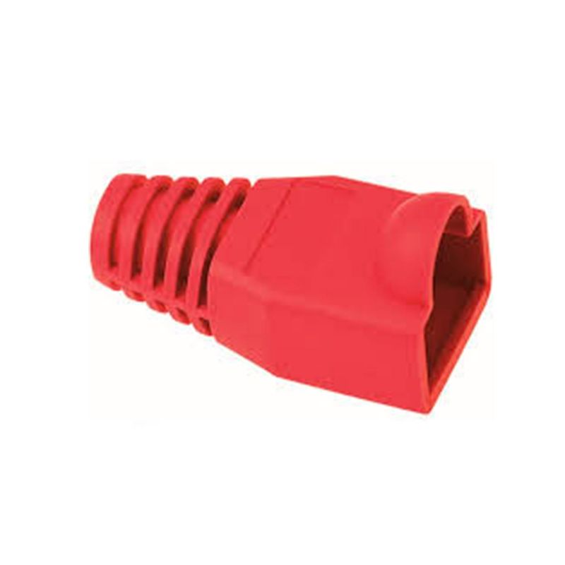 DIXON - CAPUCHA CERRADA PARA RJ-45 DIXON 100 UNIDADES ROJO P/N: SR-V11/RDB-CN